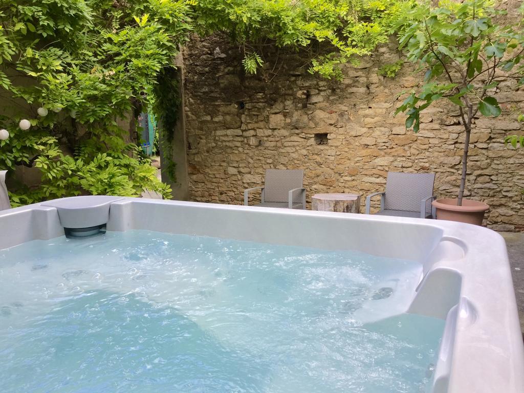 Maison de maître à BRAM # Jacuzzi Bram Exterior foto
