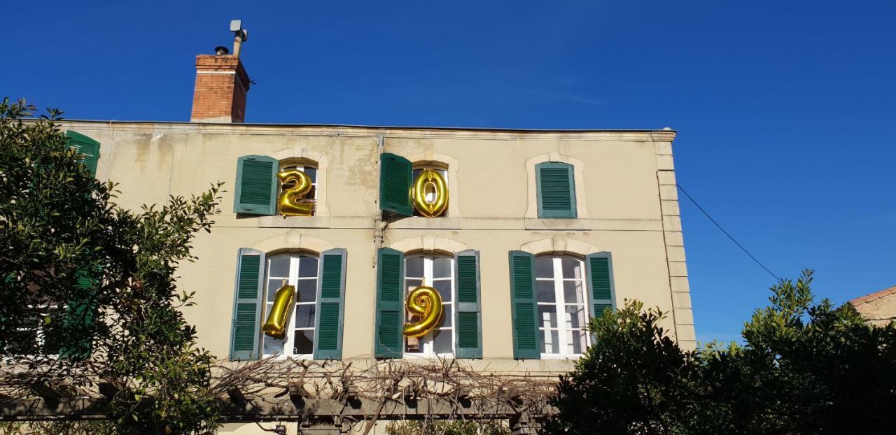 Maison de maître à BRAM # Jacuzzi Bram Exterior foto