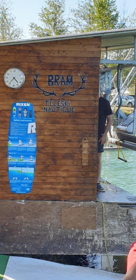 Maison de maître à BRAM # Jacuzzi Bram Exterior foto