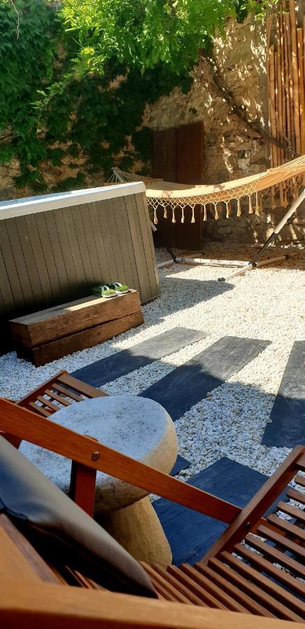 Maison de maître à BRAM # Jacuzzi Bram Exterior foto